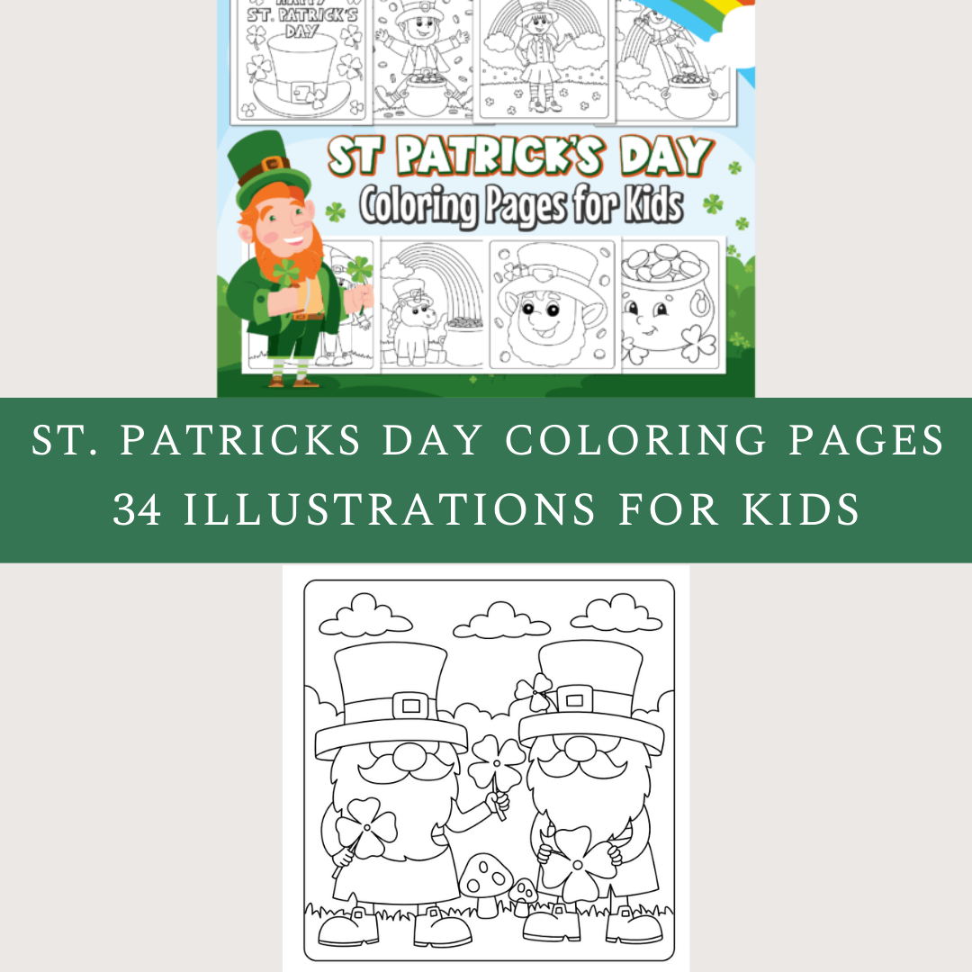 Free St. Patrick’s Day Coloring Pages for Kids: 34 Fun Printable PDF
