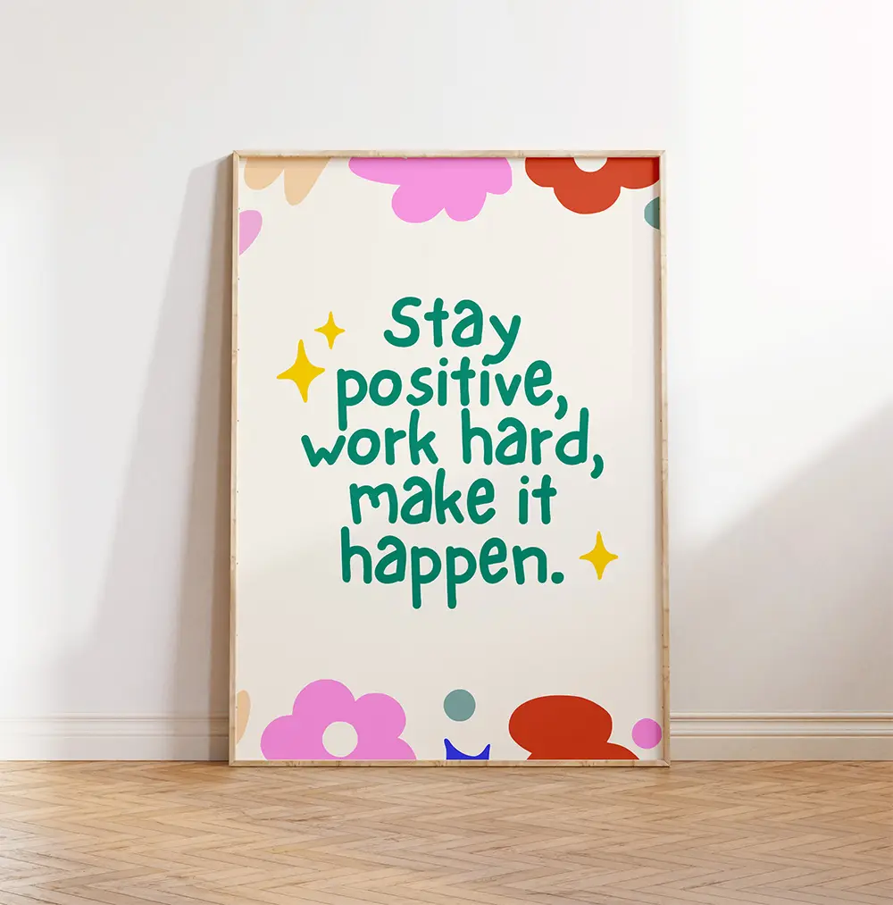 Free Download: Motivational Wall Art Printable