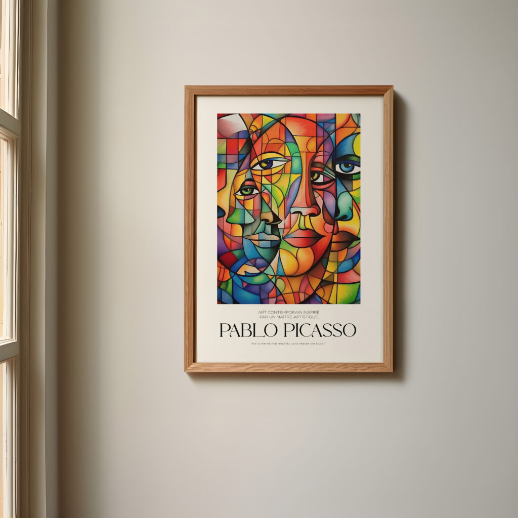 picasso wall art printable
