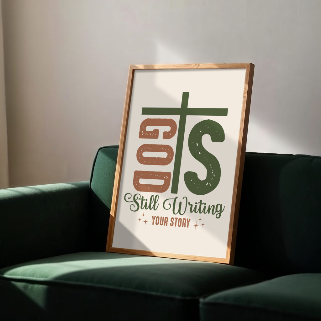 christian wall art print