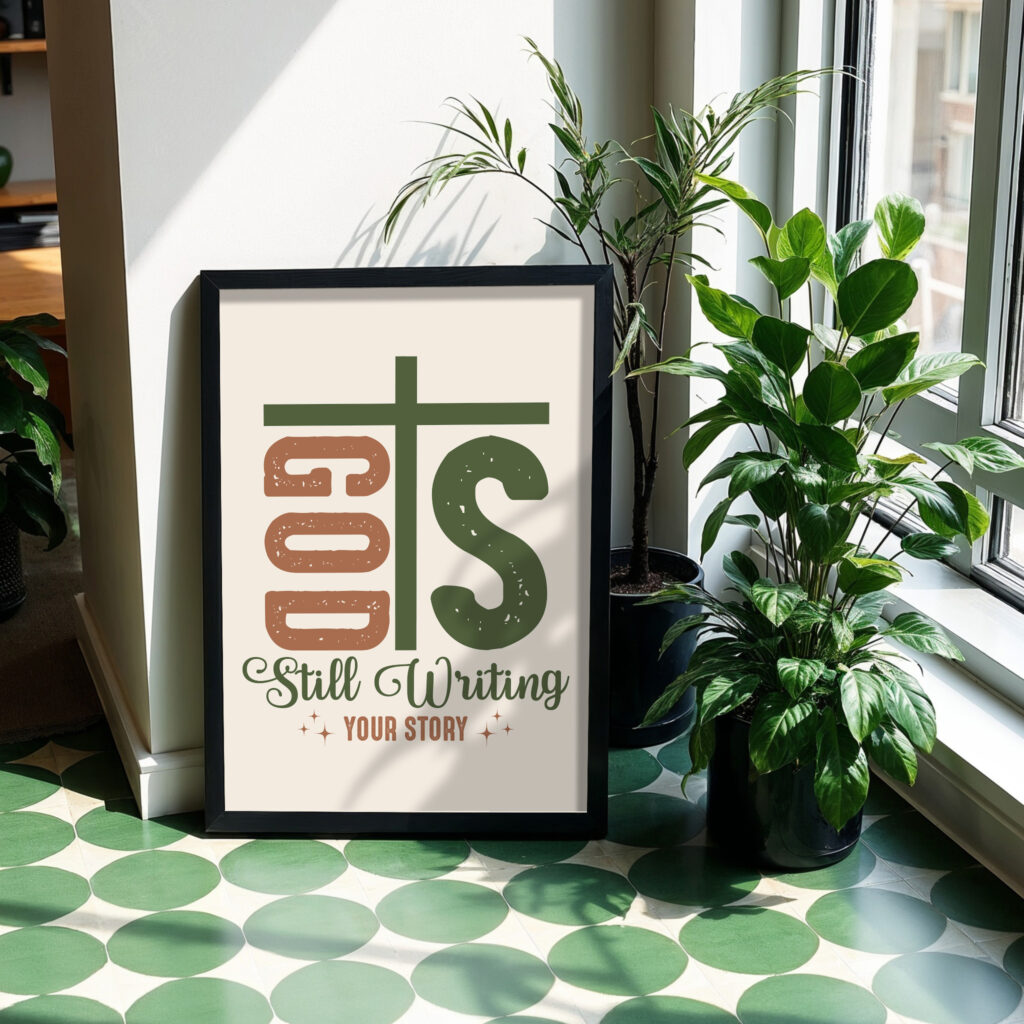 christian wall art print