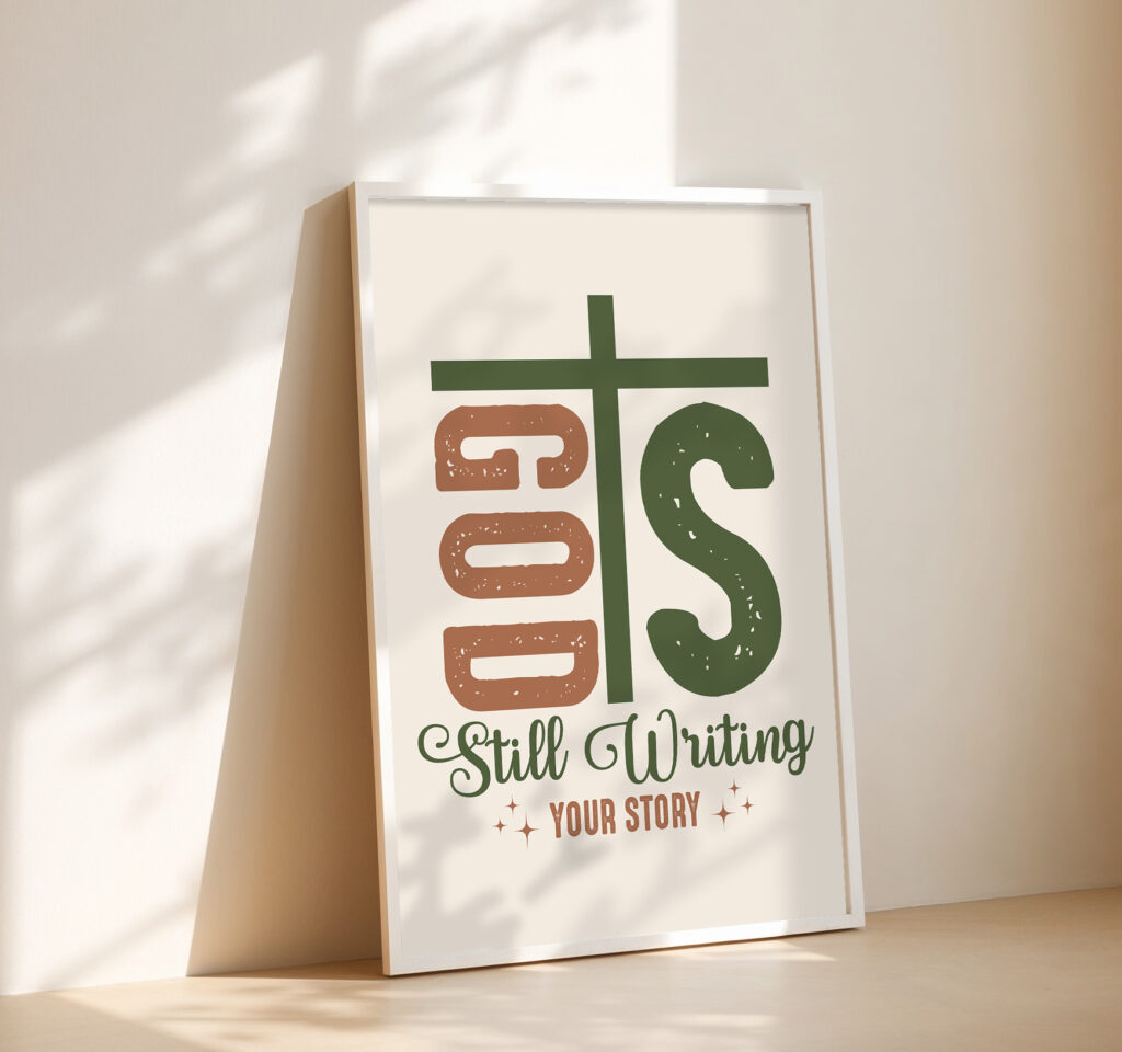 christian wall art print