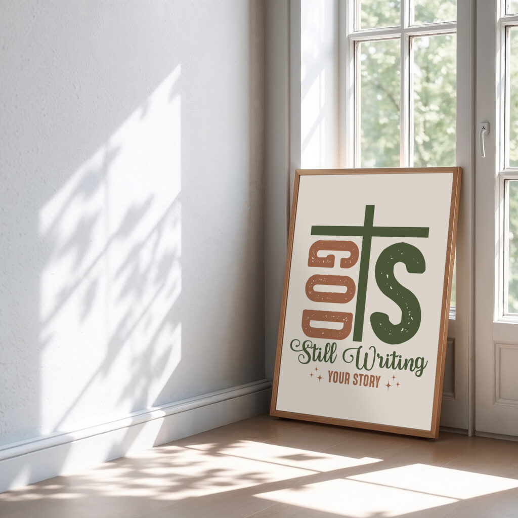 christian wall art print