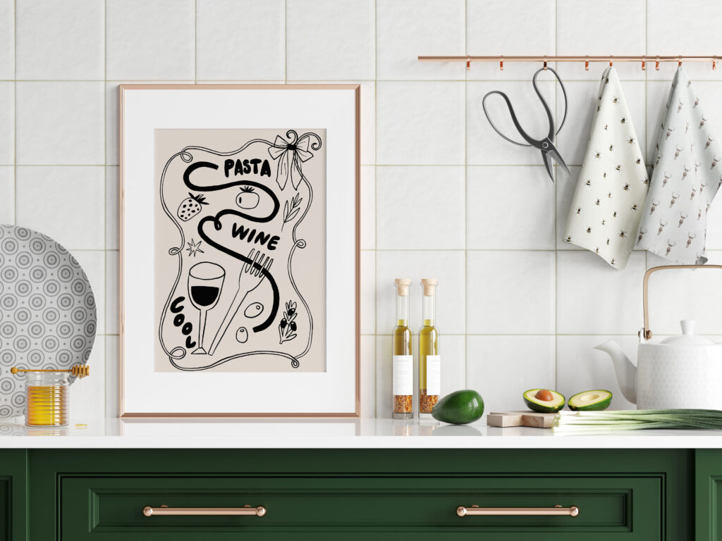 Kitchen Wall Art Printable