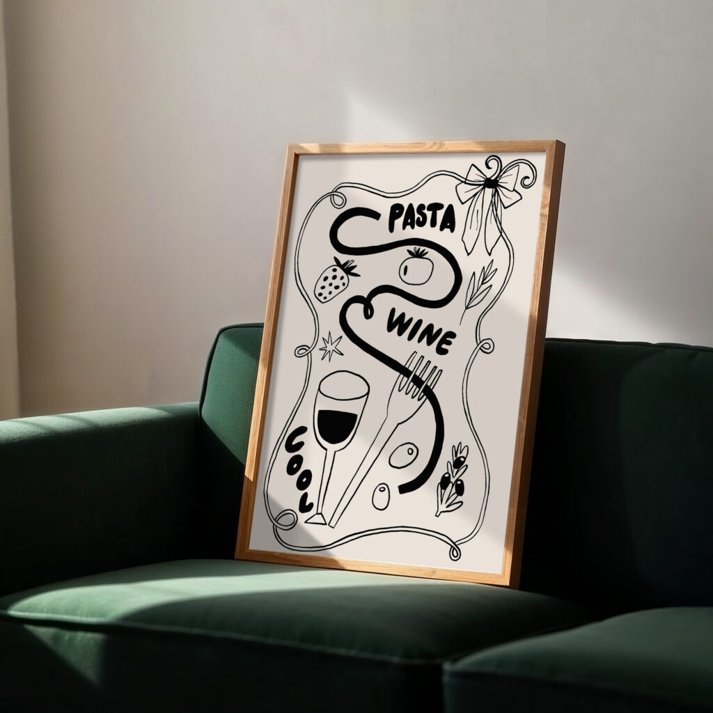 Kitchen Wall Art Printable
