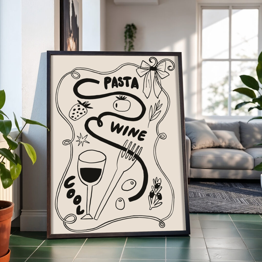 Kitchen Wall Art Printable