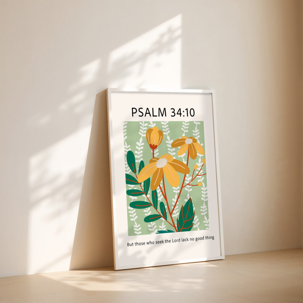 christian bible verse wall art 1