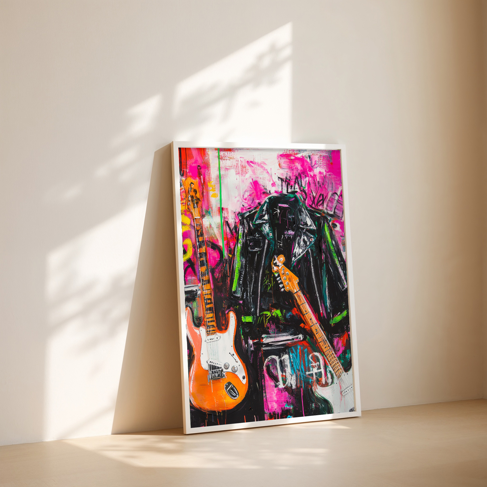 Free Download – Rock & Roll Vibes Wall Art Printable